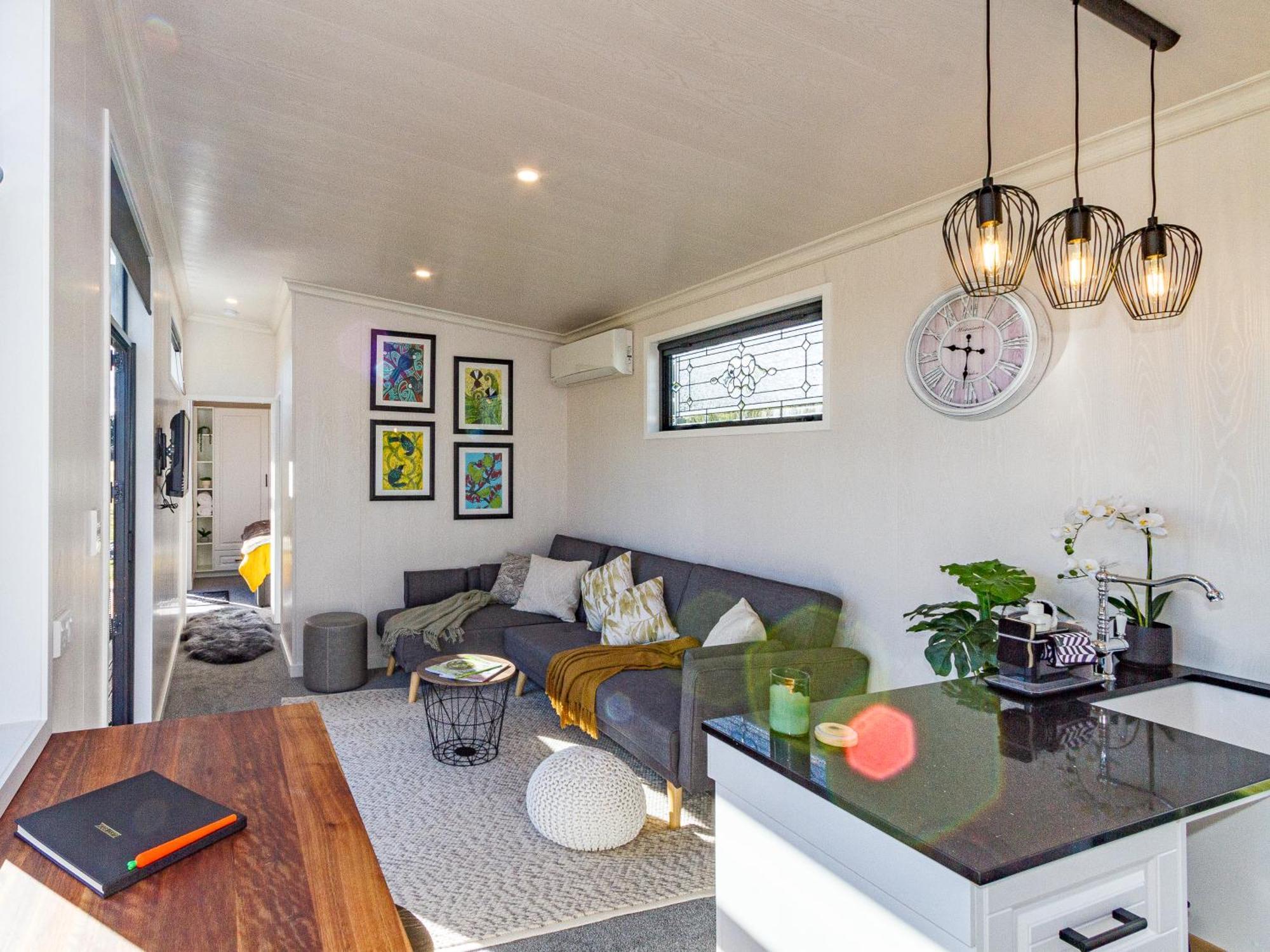 Mangateitei Views - Rangataua Tiny Home 오하쿠네 외부 사진