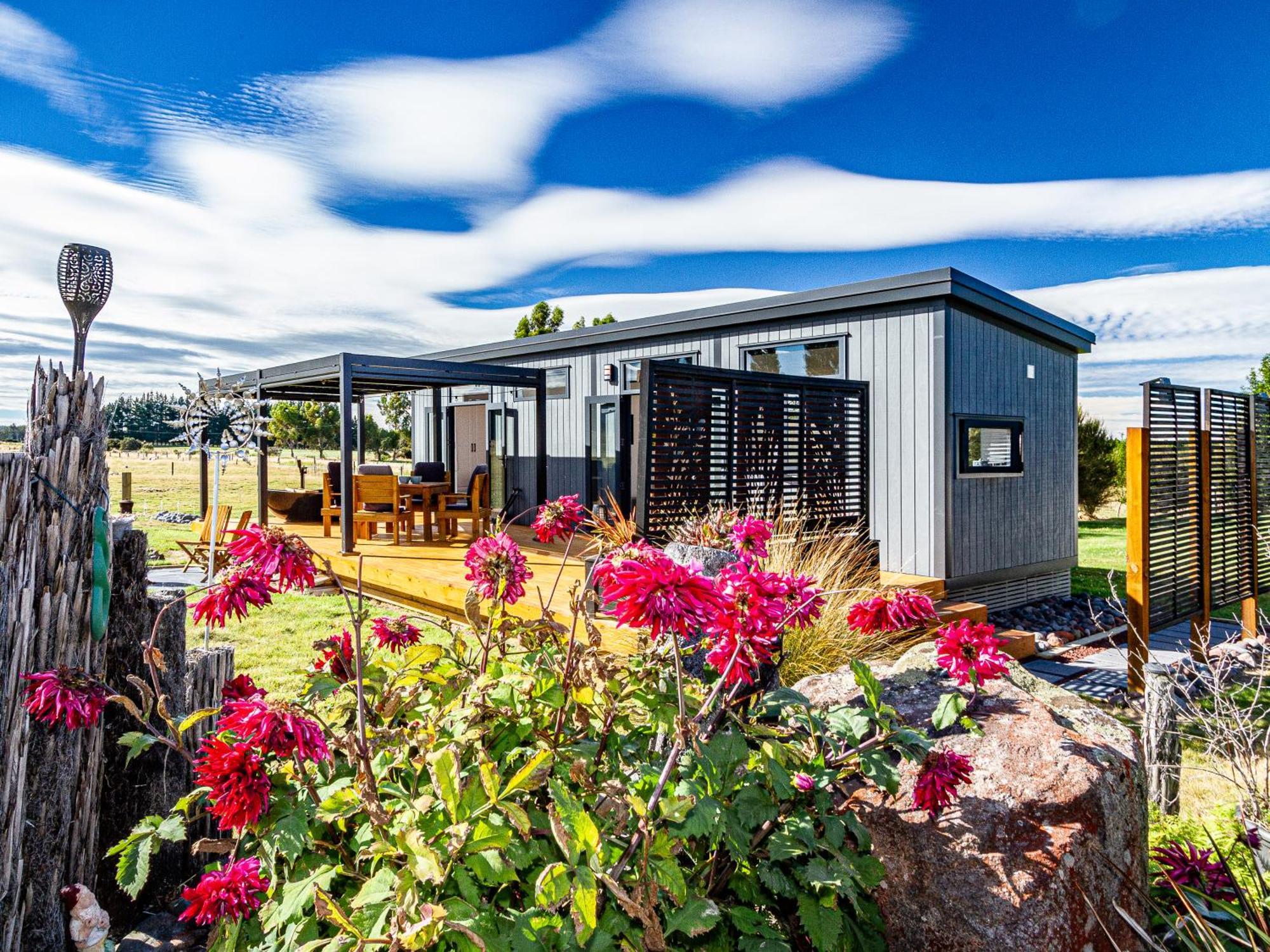 Mangateitei Views - Rangataua Tiny Home 오하쿠네 외부 사진