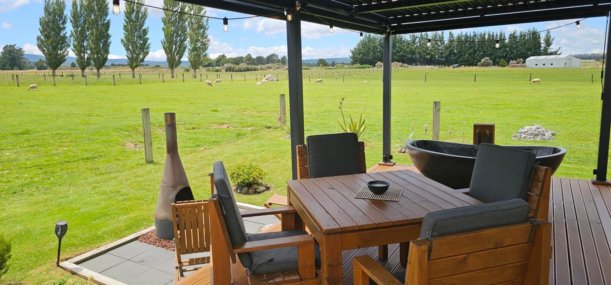 Mangateitei Views - Rangataua Tiny Home 오하쿠네 외부 사진