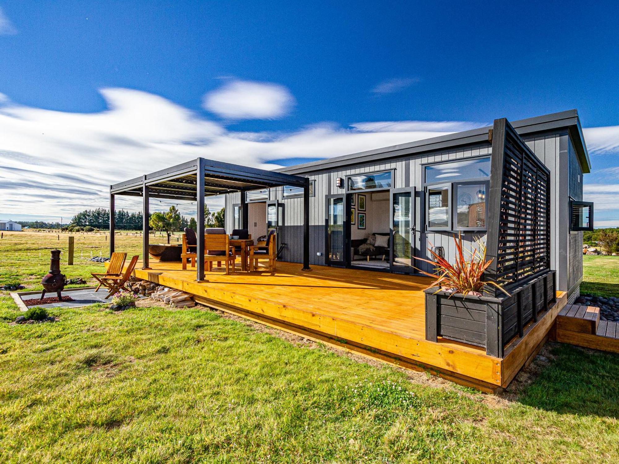 Mangateitei Views - Rangataua Tiny Home 오하쿠네 외부 사진