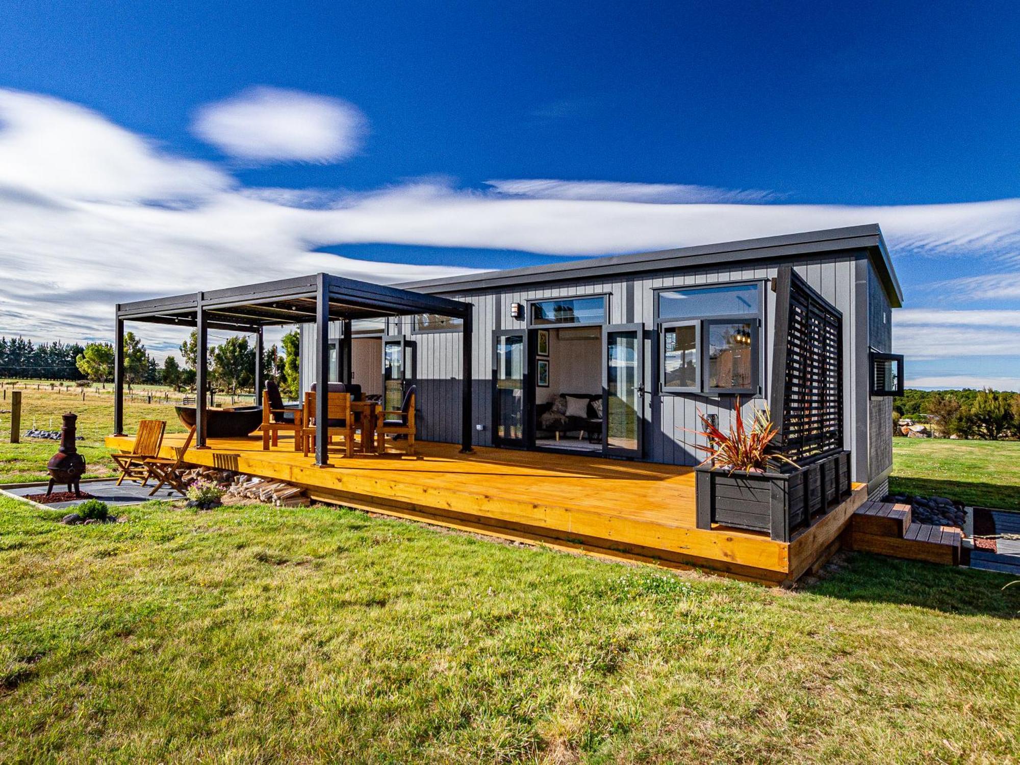 Mangateitei Views - Rangataua Tiny Home 오하쿠네 외부 사진
